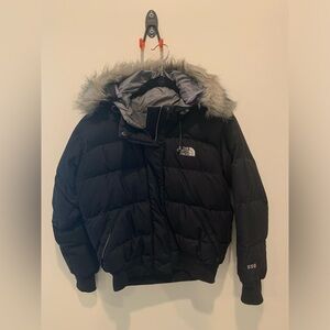 The North Face Goose Down Puffer Jacket Black Size XS